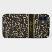 iPhone 5 Elegant Gold Animal Print Case-Mate iPhone Hülle (Rückseite (Horizontal))