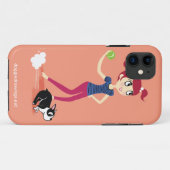 iPhone 5 Fall: Boogie-Liebe-All-Mächtiger "Kapitän Case-Mate iPhone Hülle (Rückseite (Horizontal))
