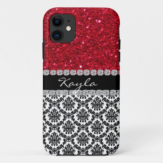 IPHONE 5 Fall DIAMANTE DE IMITACIÓN-BLICK Case-Mate iPhone Hülle (Rückseite)