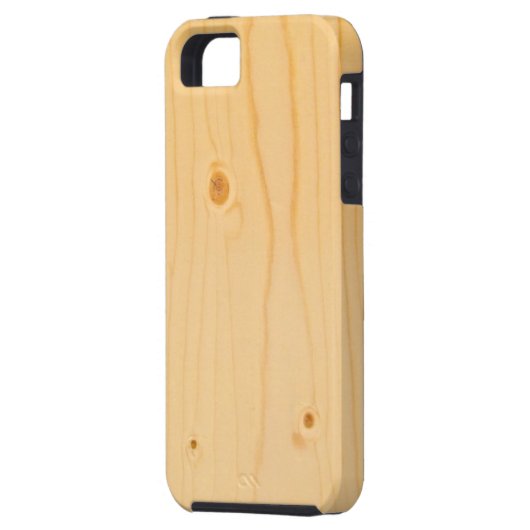 iPhone 5 Fall - Holz - knorrige Kiefer Case-Mate iPhone Hülle (Rückseite Links)