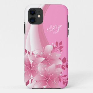 iPhone 5 Fall Hübsch rosa Blütenfarbe 11 Hülle