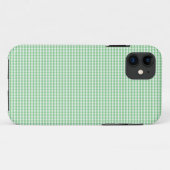 IPhone 5 Fall in den Karos von Green Gingham Case-Mate iPhone Hülle (Rückseite (Horizontal))