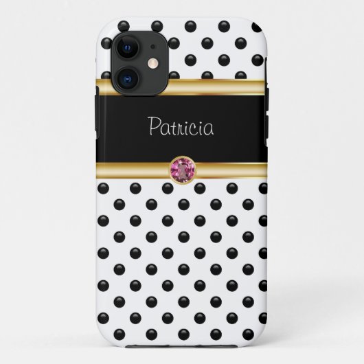 iPhone 5 Fall Jeweled Monogramm Case-Mate iPhone Hülle (Rückseite)