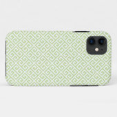 iPhone 5-Fall mit einem grünen und weißen griechis Case-Mate iPhone Hülle (Rückseite (Horizontal))