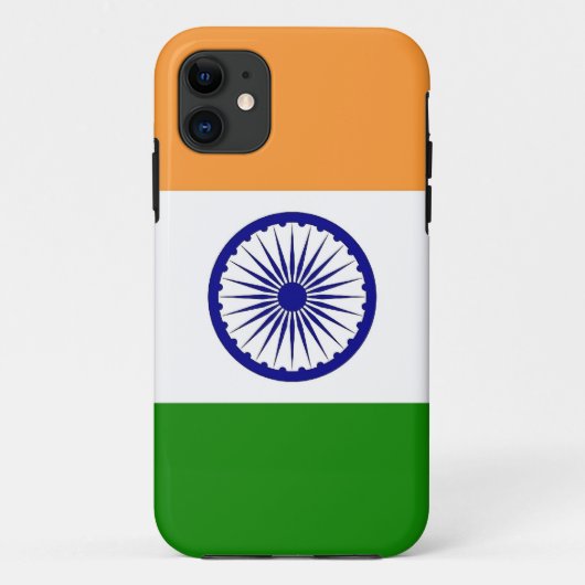 IPhone 5 Fall mit Flagge Indiens Case-Mate iPhone Hülle (Rückseite)