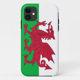 IPhone 5 Fall mit Flagge von Wales 11 Hülle