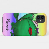 iPhone 5 Fall, niedlicher Cartoon-Frosch, Case-Mate iPhone Hülle (Rückseite (Horizontal))