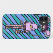 iPhone 5 Fall, Niedliches Mädchen in der Maus Kost Case-Mate iPhone Hülle (Rückseite (Horizontal))