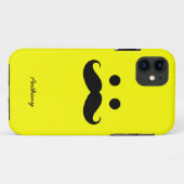 iPhone 5 Fall-personalisiertes Schnurrbart-Gesicht Case-Mate iPhone Hülle (Rückseite (Horizontal))