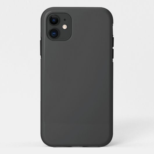 iPhone 5 Fall - Solid - Schiefer Case-Mate iPhone Hülle (Rückseite)