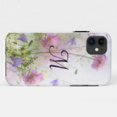 IPHONE 5 Fall von Lavender Wild Blume Monogram Case-Mate iPhone Hülle (Rückseite (Horizontal))
