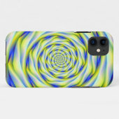 iPhone 5 Fall Vortex in Blau und Gelb Case-Mate iPhone Hülle (Rückseite (Horizontal))