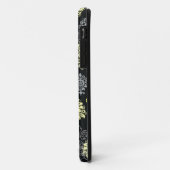 iPhone 5 FallZitrone und Schwarz-Damast Case-Mate iPhone Hülle (Hinten/Links)