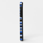 iPhone 5 Hülle blaue Streifen (Hinten/Links)