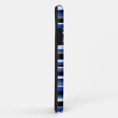 iPhone 5 Hülle blaue Streifen (Hinten/Rechts)
