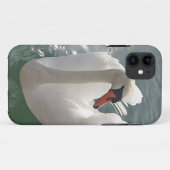iPhone 5 Hülle weisser Schwan (Rückseite (Horizontal))
