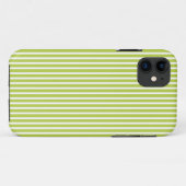 iPhone 5 Hüllen - Streifen-Trend im Grün (Rückseite (Horizontal))