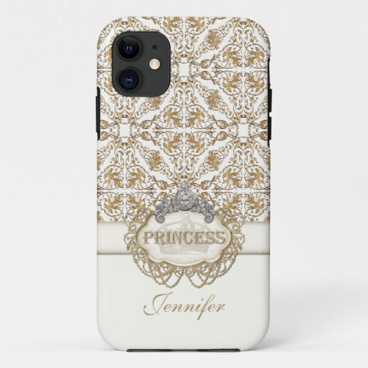 IPhone 5 Juwel Bling Crown Personalisiert Case-Mate iPhone Hülle (Rückseite)