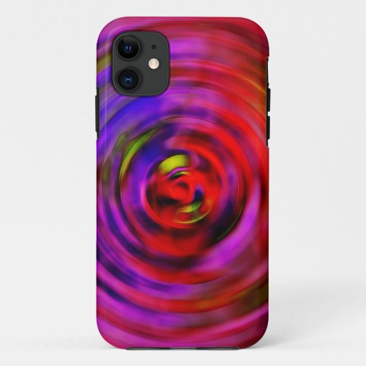 iPhone 5 kaum dort Fall-Pink-Spirale Case-Mate iPhone Hülle (Rückseite)
