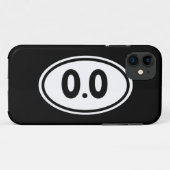 iPhone 5 lustige 0,0 lasse ich nicht Fall-Spaß Case-Mate iPhone Hülle (Rückseite (Horizontal))