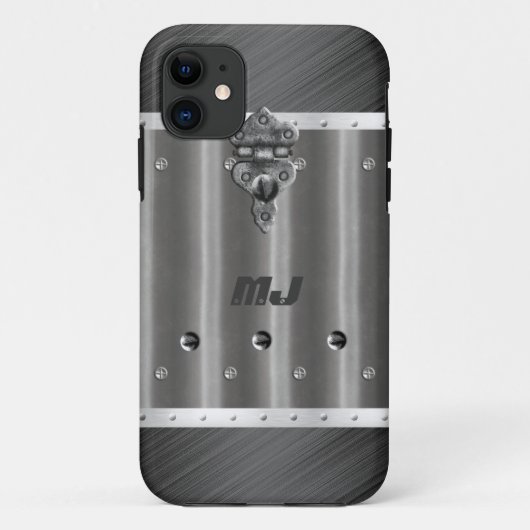 iPhone 5 Metall-Look Chrom Case-Mate iPhone Hülle (Rückseite)