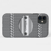 iPhone 5 Metall-Look Chrome Herren Case-Mate iPhone Hülle (Rückseite (Horizontal))