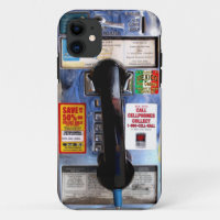 iPhone 5 Münztelefon-Kasten-Retro alte