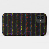 iPhone 5 Notenen-Regenbogen Case-Mate iPhone Hülle (Rückseite (Horizontal))