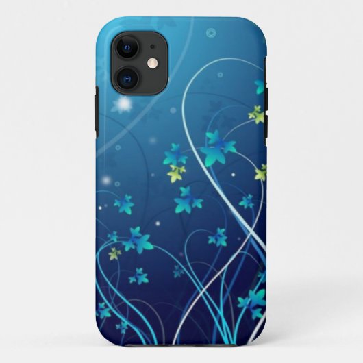 iphone 5 Ozean-Blau-Blumenfall Case-Mate iPhone Hülle (Rückseite)