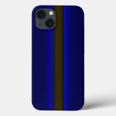 iPhone 5 Police Thin Blue Line Case-Mate iPhone Hülle (Rückseite)