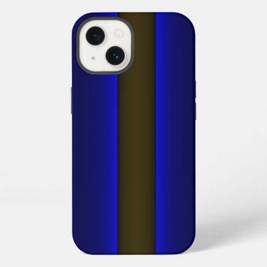 iPhone 5 Polizei Thin Blue Line Hülle (Rückseite)
