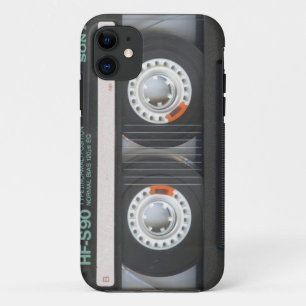 iPhone 5 Schwarz Retro-Kassettengehäuse Old School 11 Hülle