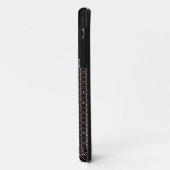 iPhone 5 schwarzes Goldlila Case-Mate iPhone Hülle (Hinten/Links)