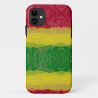 iPhone 5 selten gibt es ID Fall, Rasta Abstrakt 11 Hülle