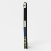 iPhone 5 selten gibt Fall Template Navy & Olive Case-Mate iPhone Hülle (Hinten/Links)