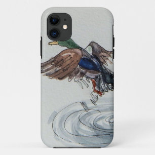 iPhone 5 Telefon-Kasten mit Enten-Aquarell 11 Hülle