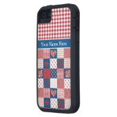 iPhone 5 Xtreme Case to Personalize: Hearts, Rose (Rückseite Links)