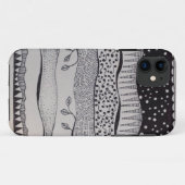iPhone 5s Fall mit Schwarzweiss-Entwurf Case-Mate iPhone Hülle (Rückseite (Horizontal))