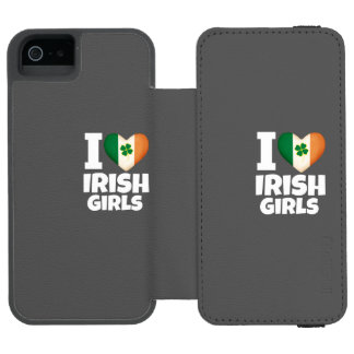 iPhone 6 Brieftasche Fall I Liebe Irish Girls st p Incipio Watson™ iPhone 5 Geldbörsen Hülle