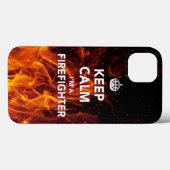 iPhone 6 Fall "Behalt Calm I'm a Firefighter" Fall Case-Mate iPhone Hülle (Rückseite (Horizontal))