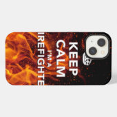 iPhone 6 Fall "Behalt Calm I'm a Firefighter" Fall Hülle (Rückseite (Horizontal))