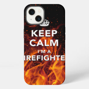iPhone 6 Fall "Behalt Calm I'm a Firefighter" Fall 13 Hülle