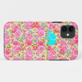 iPhone 6 Fall-Elefant-Blume mit Blumen Case-Mate iPhone Hülle (Rückseite (Horizontal))