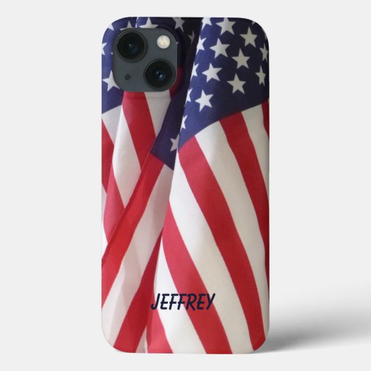 iPhone 6 Fall US-Flaggen hart umgerüstet Case-Mate iPhone Hülle (Rückseite)