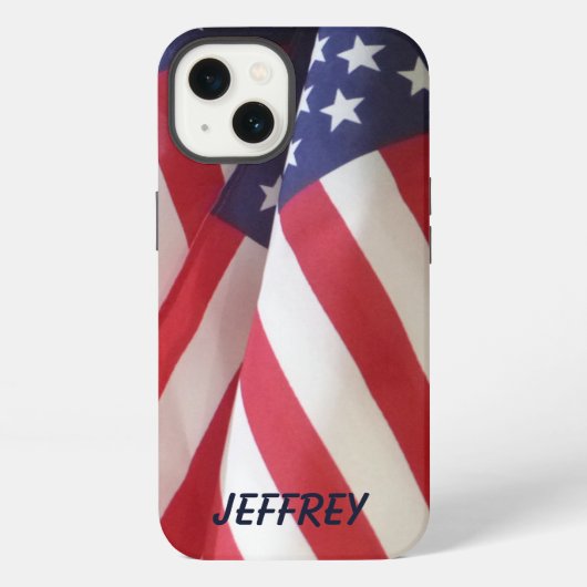 iPhone 6 Fall US-Flaggen hart umgerüstet Hülle (Rückseite)