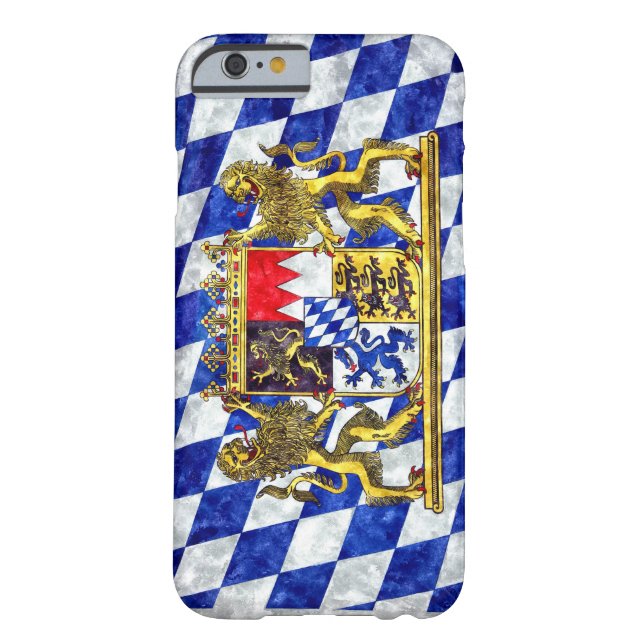 iPhone 6 Plusfall "Flagge von Bayern " Case-Mate iPhone Hülle (Rückseite)