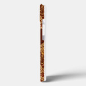 iPhone 6, Tough Xtreme Monogram Case Brown Wirbel (Rückseite / Links)