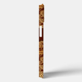 iPhone 6, Tough Xtreme Monogram Case Brown Wirbel (Rückseite / Rechts)