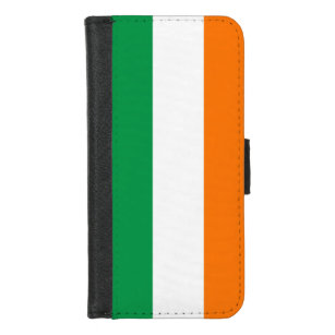 iPhone 7/8 Geldbörsen-Kasten mit Flagge von Irland iPhone 8/7 Geldbeutel-Hülle