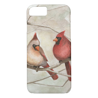 iPhone 7/8 Rote Kardinal Custom Slim Case